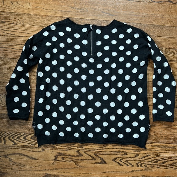H&M Polka Dot Sweater Size Small - Picture 2 of 2